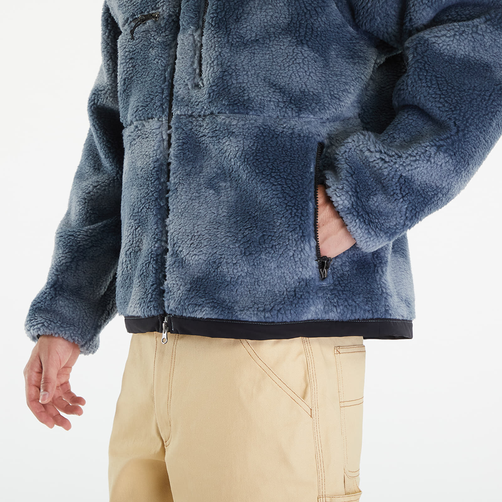 Takit The North Face Denali X Jacket Blue Dusk Low-Fi Hi-Tek Dye Print