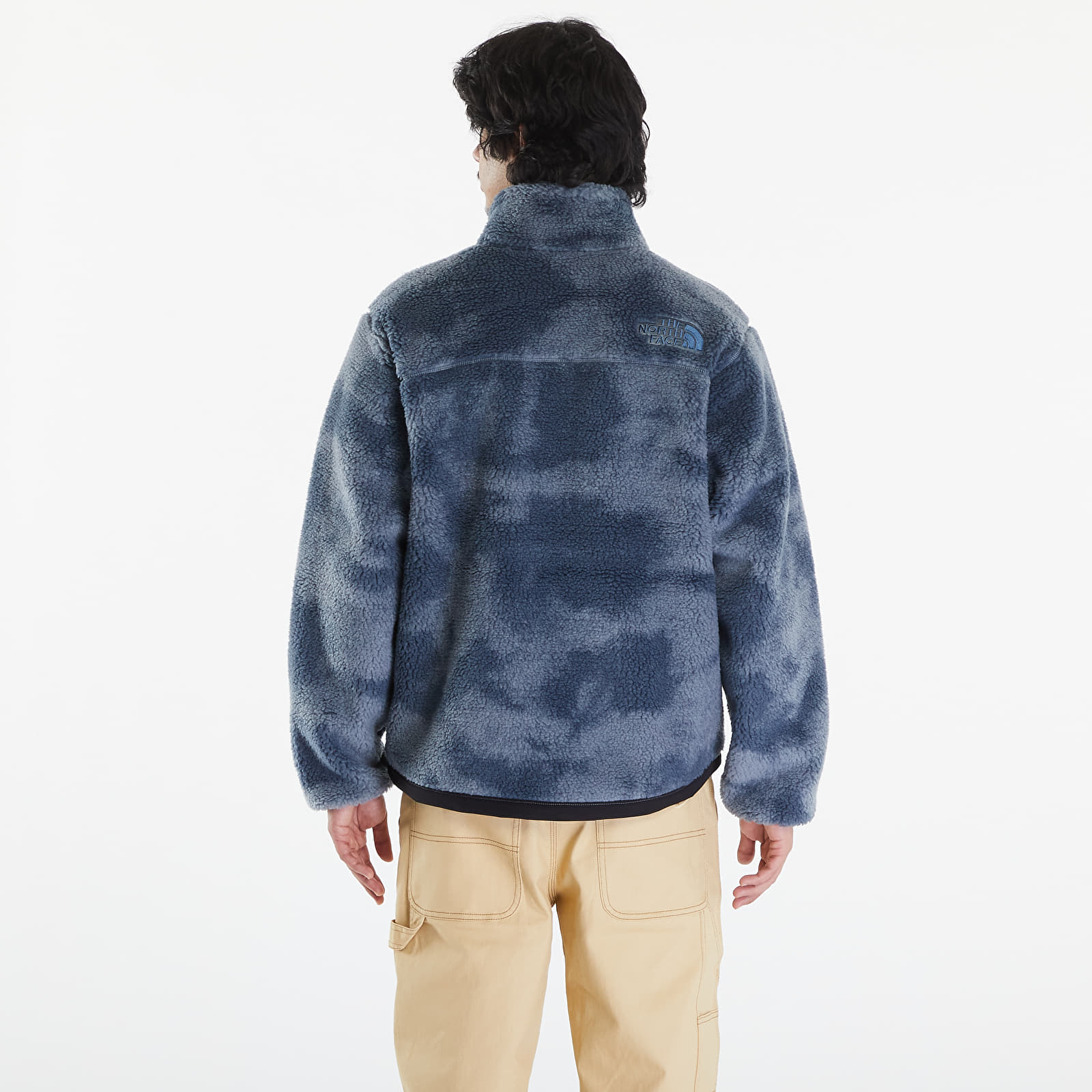 Takit The North Face Denali X Jacket Blue Dusk Low-Fi Hi-Tek Dye Print