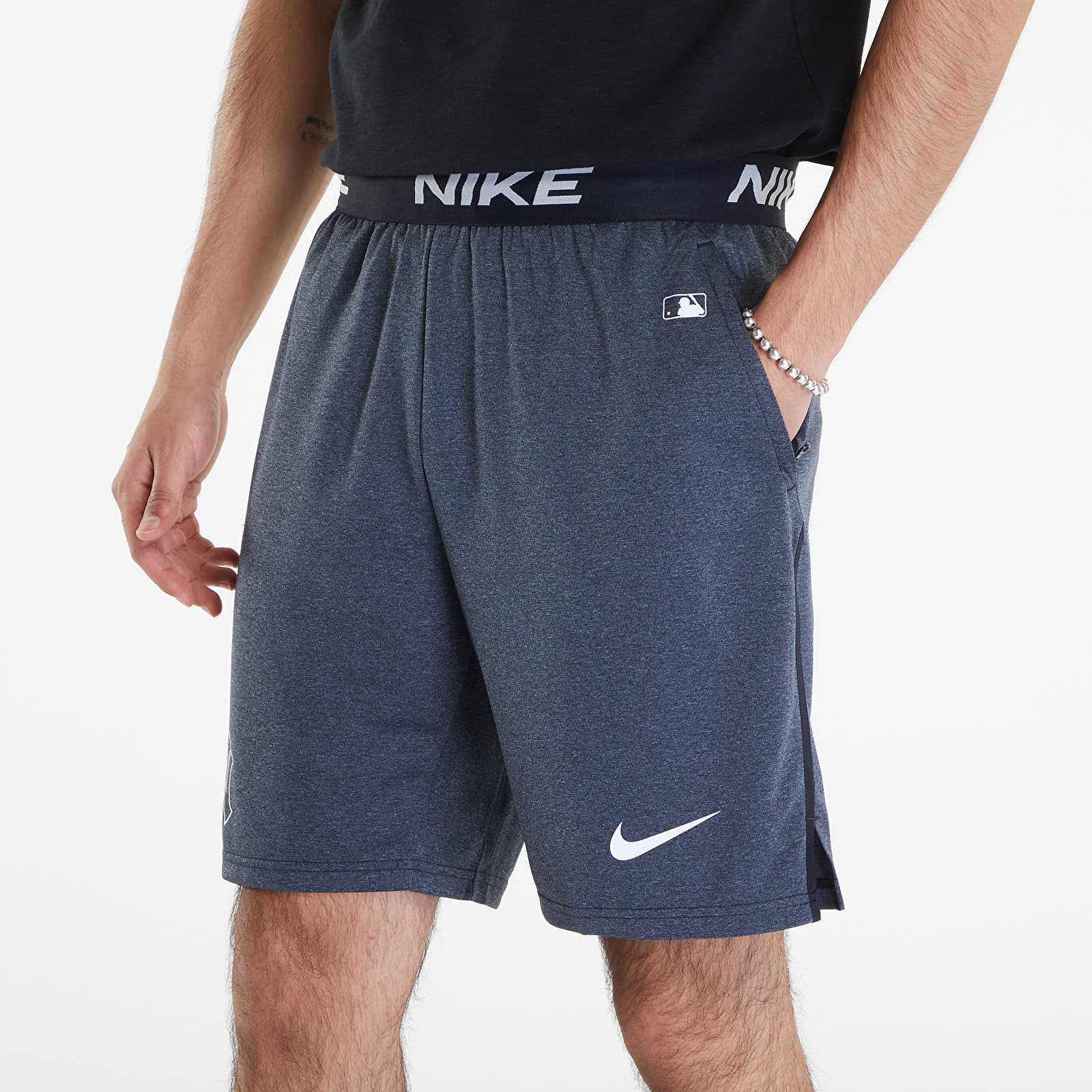 Pantaloni scurți Nike Men's AC DF Short Knit New York Yankees Pitch Blue/ Pitch Blue