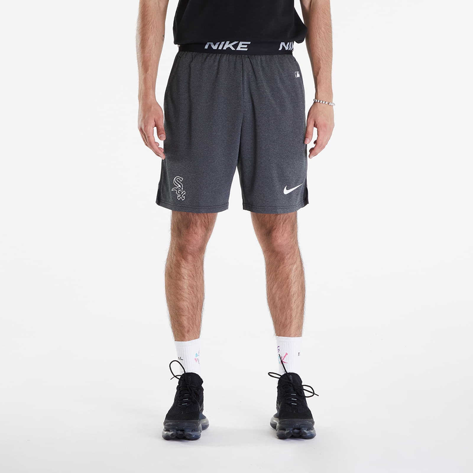 Къси панталони Nike Men’s AC DF Short Knit Chicago White Sox Black/ Black