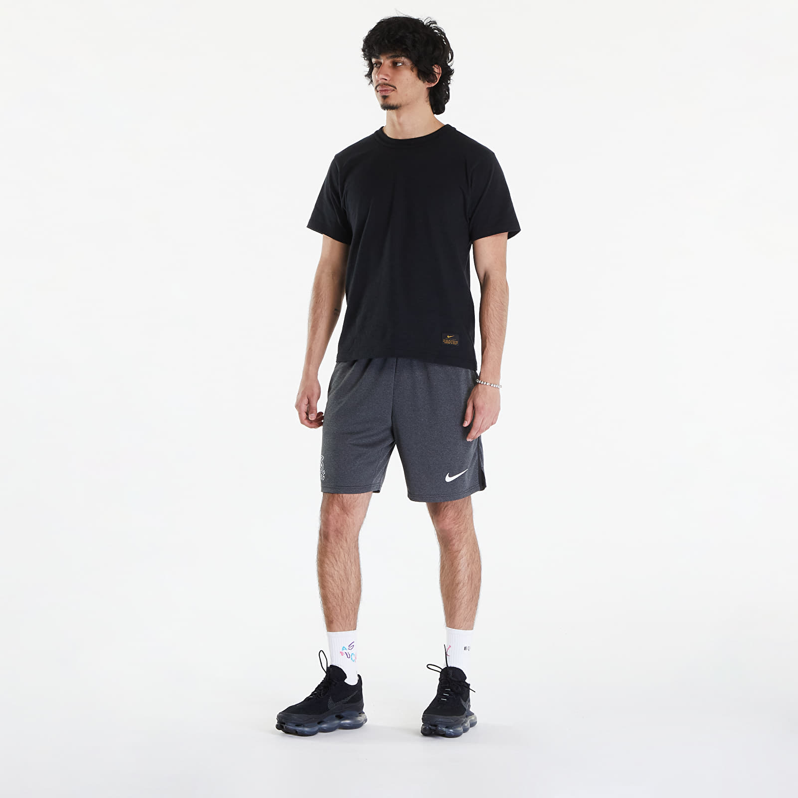 Šortky Nike Men's AC DF Short Knit Chicago White Sox Black/ Black