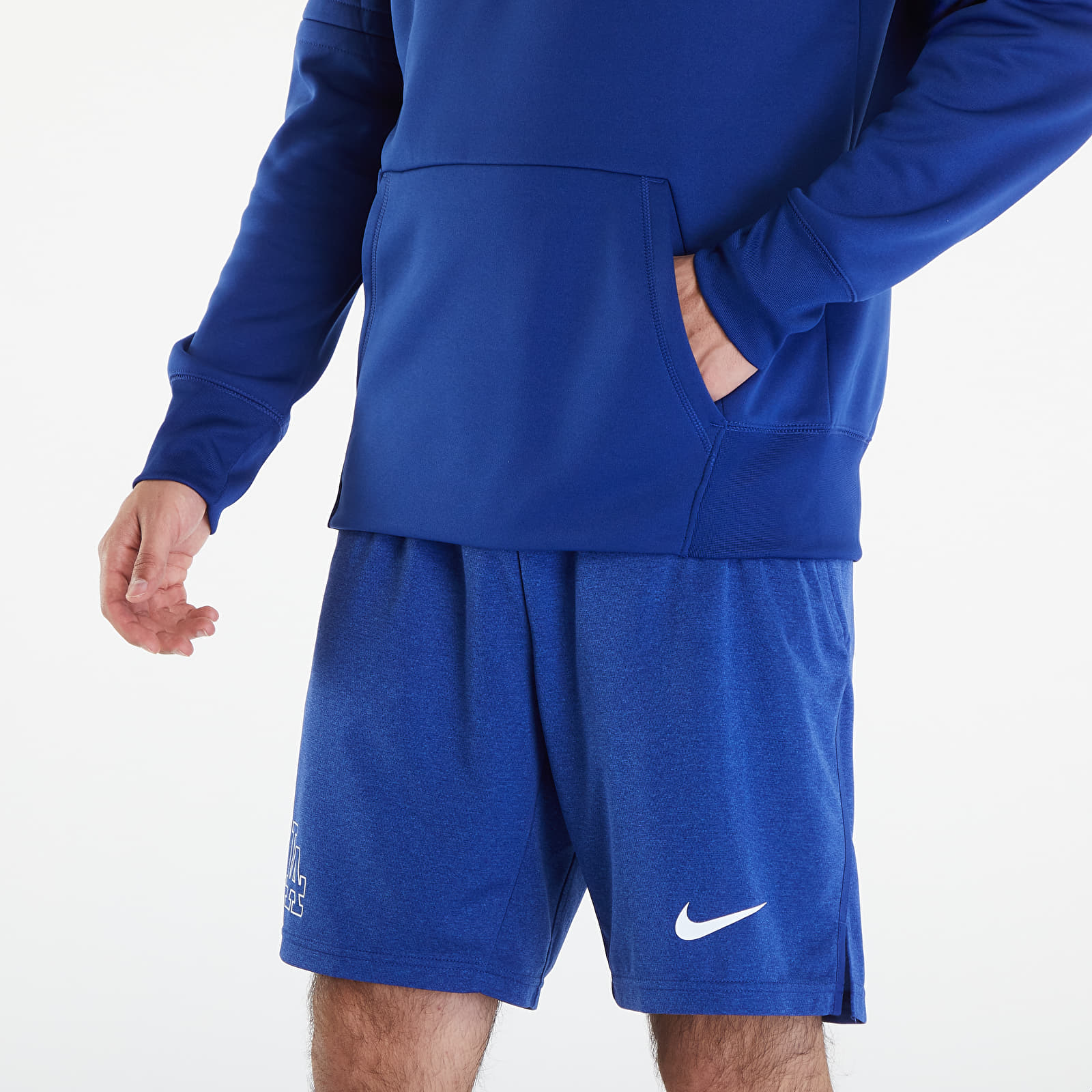 Hettegensere og sweatshirts Nike Men's AC TF Hoodie PO Los Angeles Dodgers Deep Royal Blue/ Deep Royal Blue