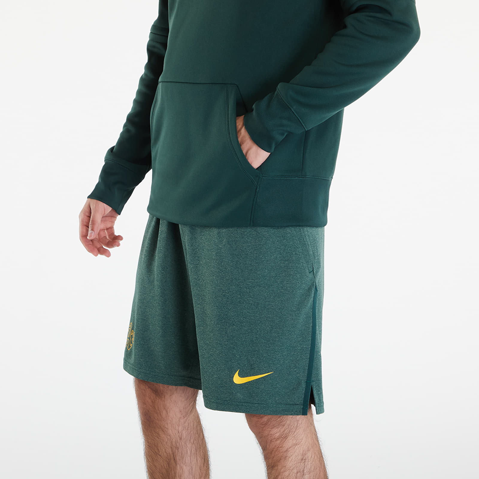 Hoodies and sweatshirts  Nike Men's AC TF Hoodie PO Oakland Athletics Pro Green/ Pro Green