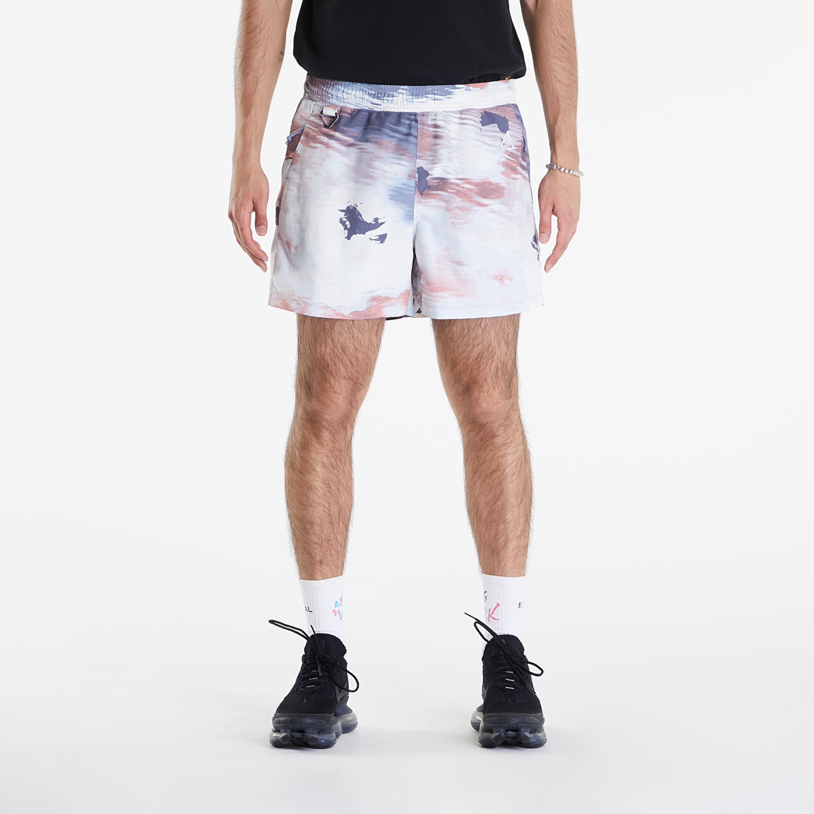 Nike ACG "Reservoir Goat" Men's Allover Print Shorts Ashen Slate/ Lt Armory Blue/ Summit White
