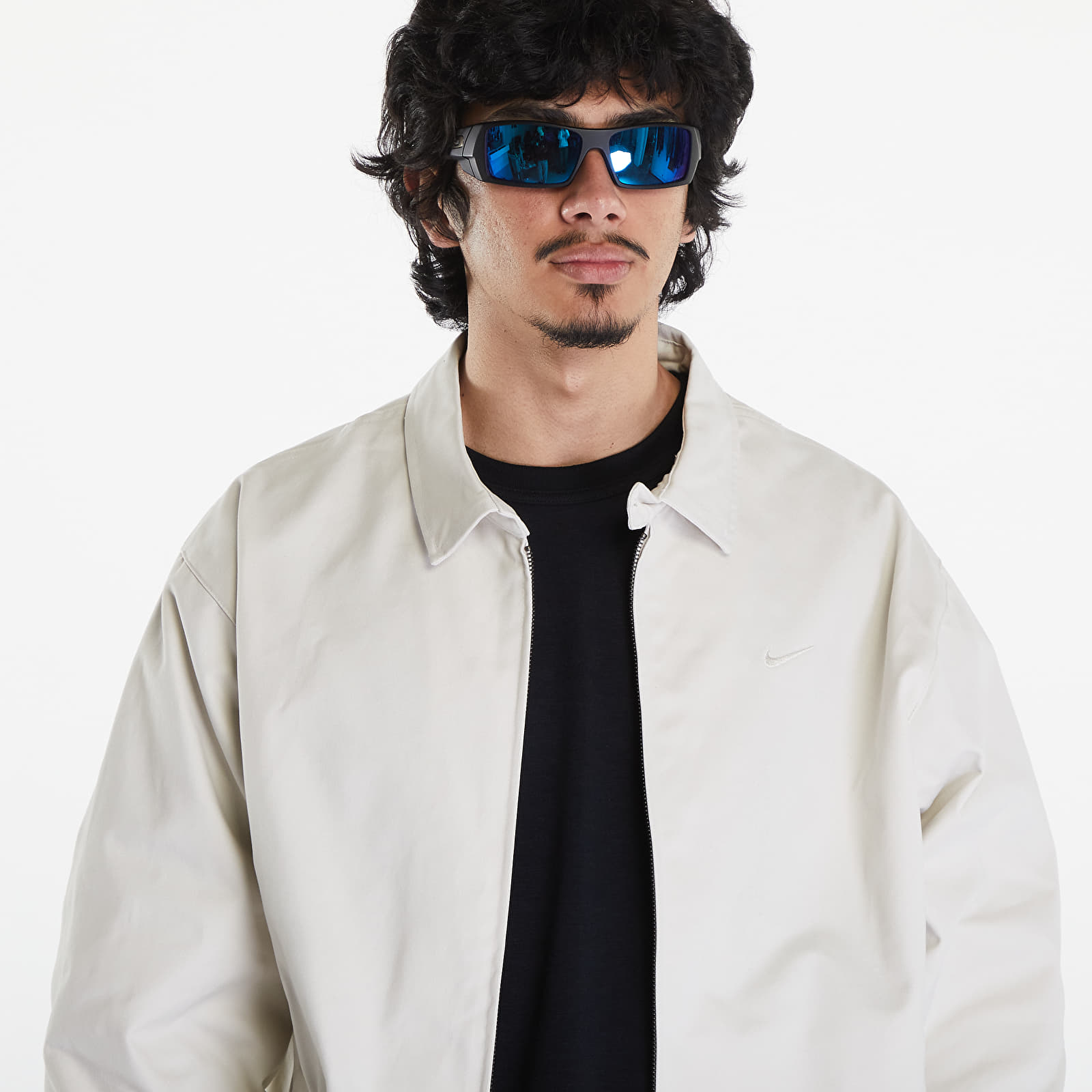 Jacken Nike Life Men's Woven Harrington Jacket Lt Orewood Brn/ Lt Orewood Brn