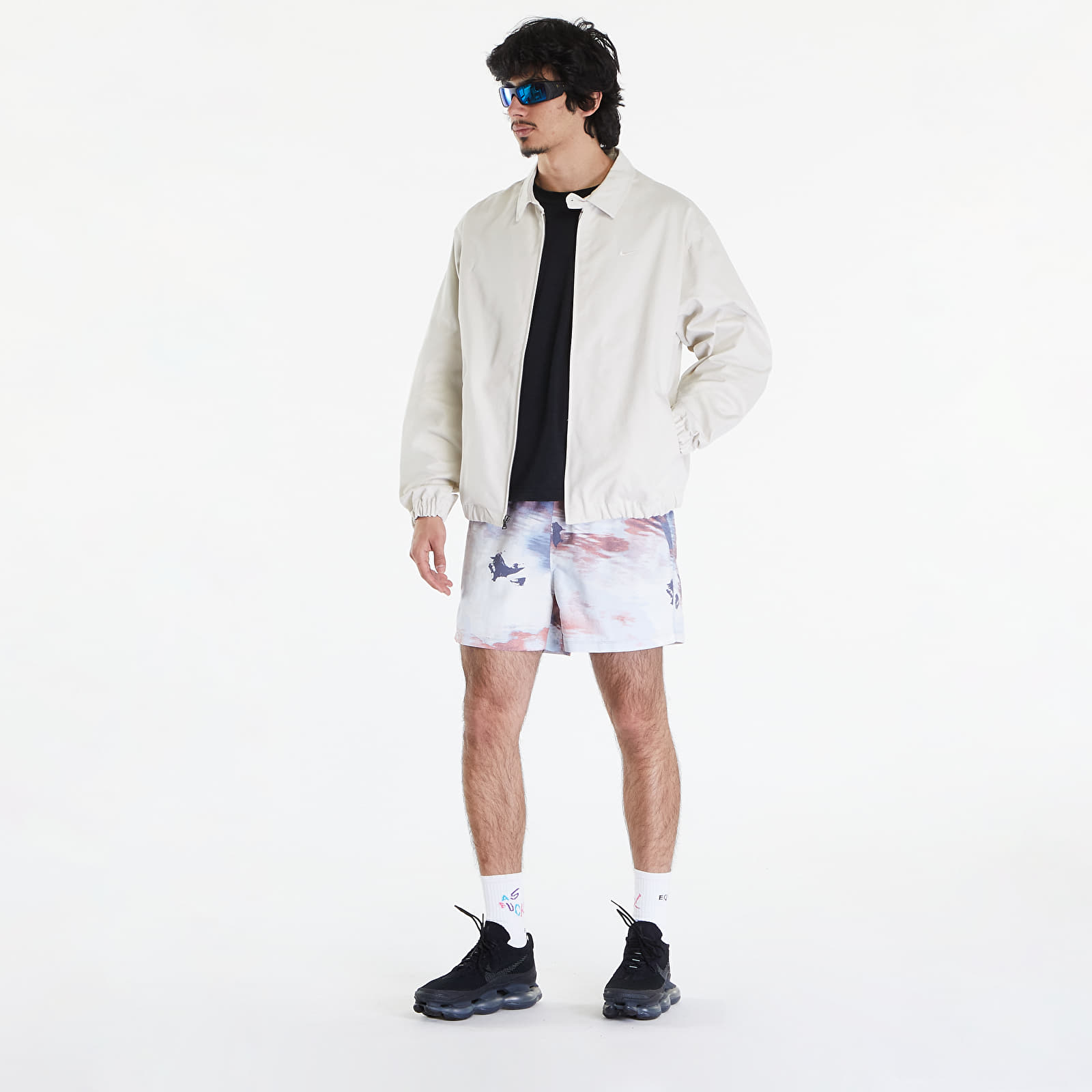 Jacken Nike Life Men's Woven Harrington Jacket Lt Orewood Brn/ Lt Orewood Brn