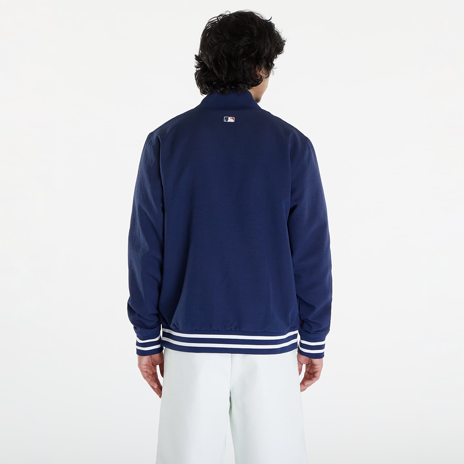 Bomber dzekik Nike Men's AC Bomber Jacket Boston Red Sox Midnight Navy/ Midnight Navy/ White