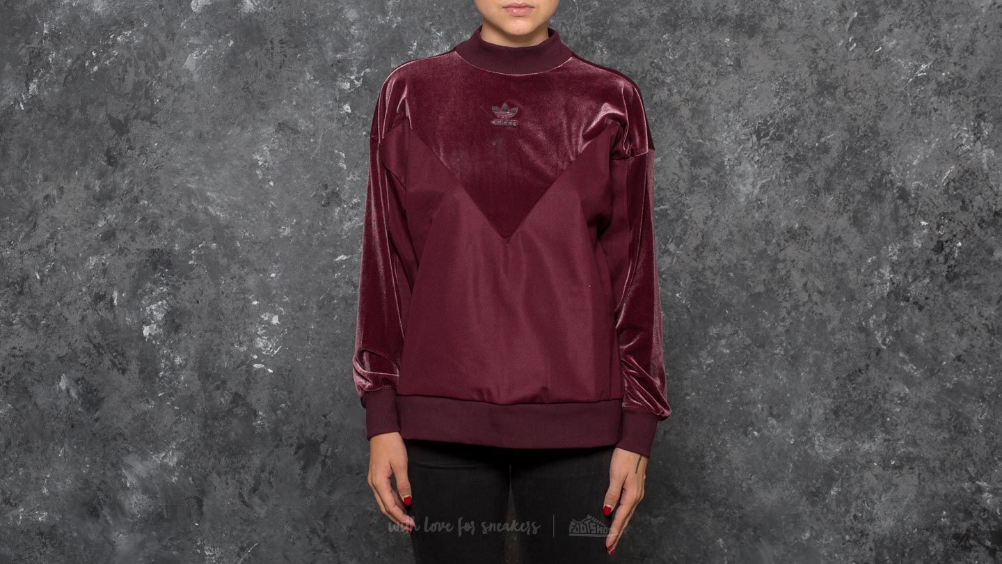 Adidas sale velvet pullover