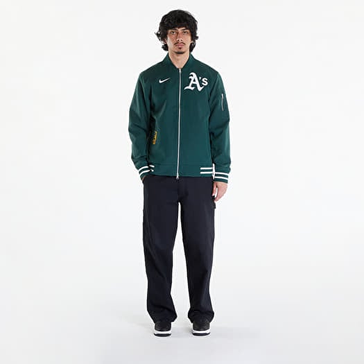 Olive green nike bomber jacket discount