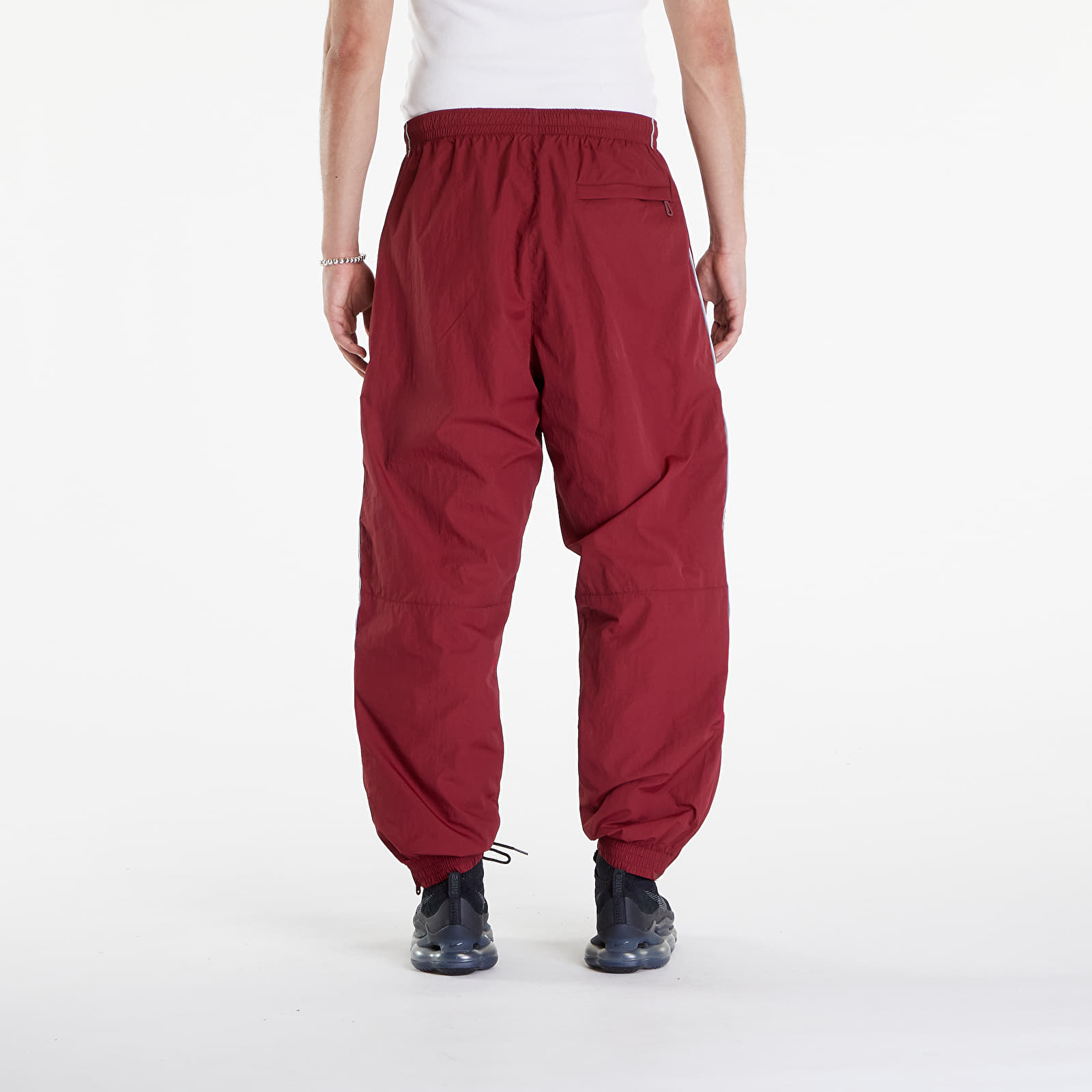 Pants and jeans Nike Solo Swoosh Men's Track Pants Team Red/ White