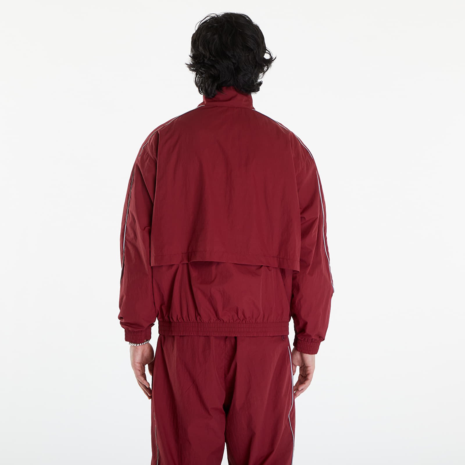 Jackets Nike Sportswear Solo Swoosh Men's Woven Track Jacket Team Red/ White
