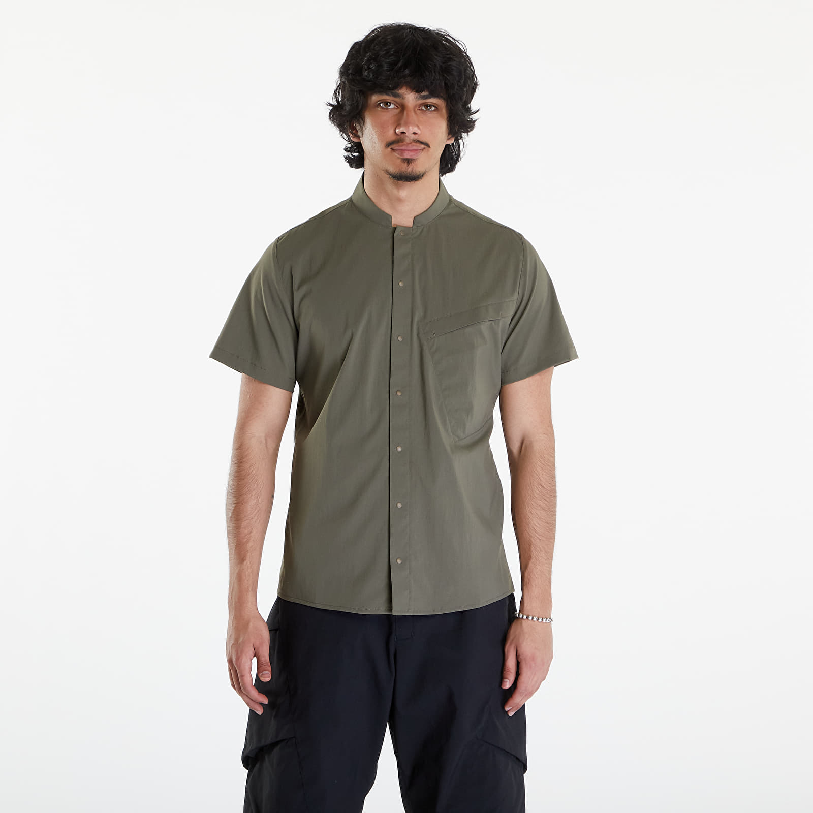 Hemden Poutnik by Tilak Blade Short-sleeve Shirt Khaki