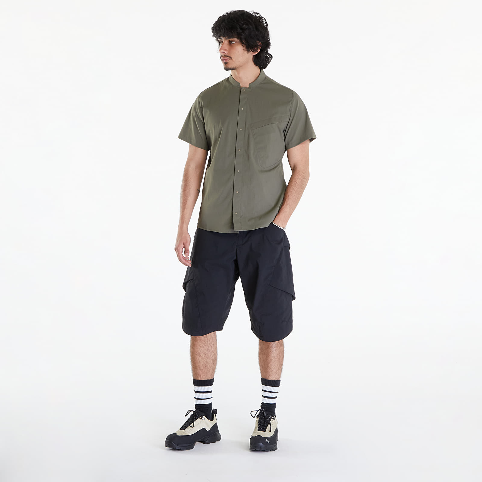 Hemden Poutnik by Tilak Blade Short-sleeve Shirt Khaki