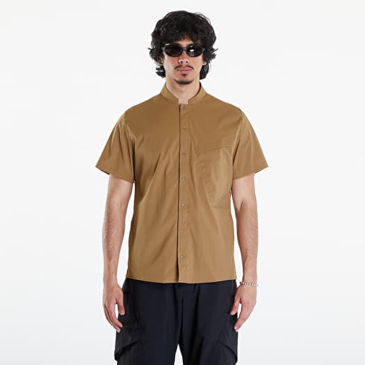 Shirt Poutnik by Tilak Blade Short-sleeve Shirt Bronze Brown