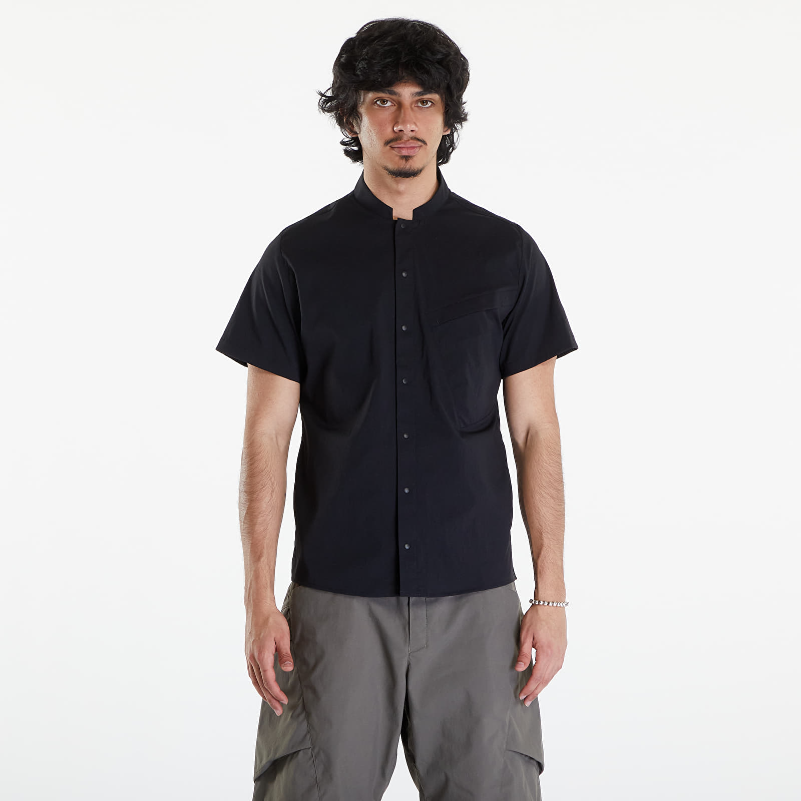 Shirts Poutnik by Tilak Blade Short-sleeve Shirt Black