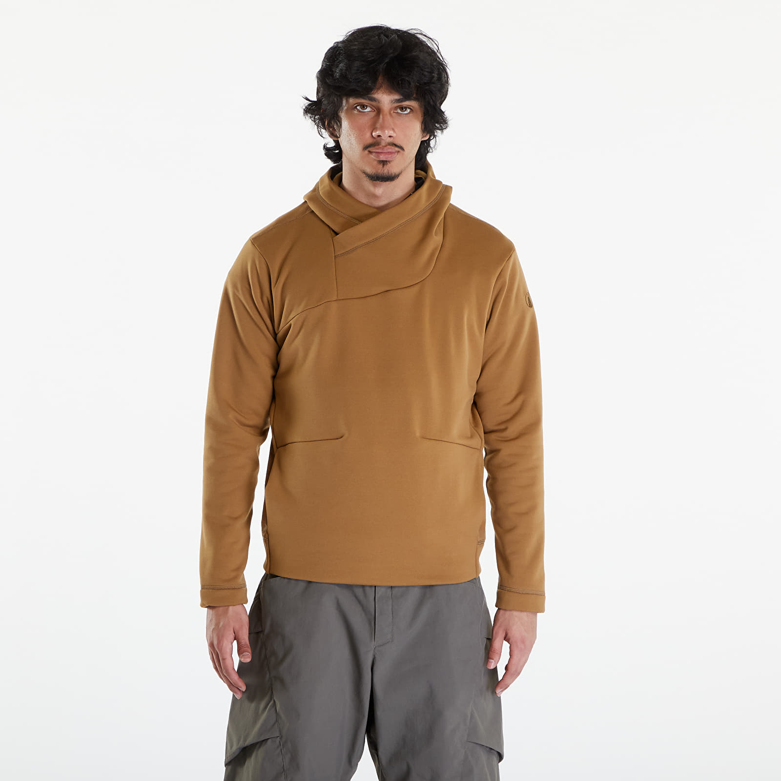 Bluzy Poutnik by Tilak Raven PWS 21 Hoodie Bronze Brown