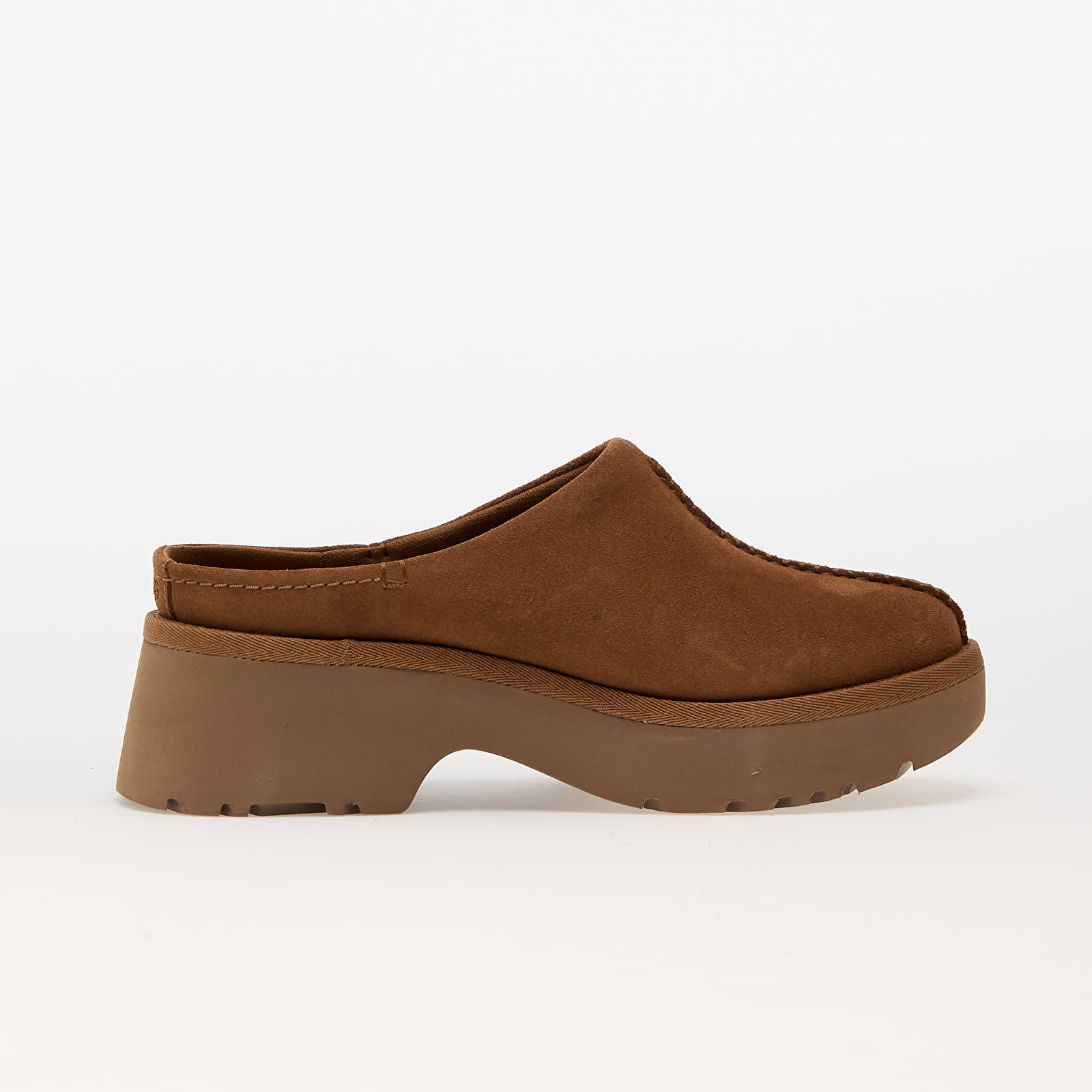Дамски кецове и обувки UGG W New Heights Clog Chestnut