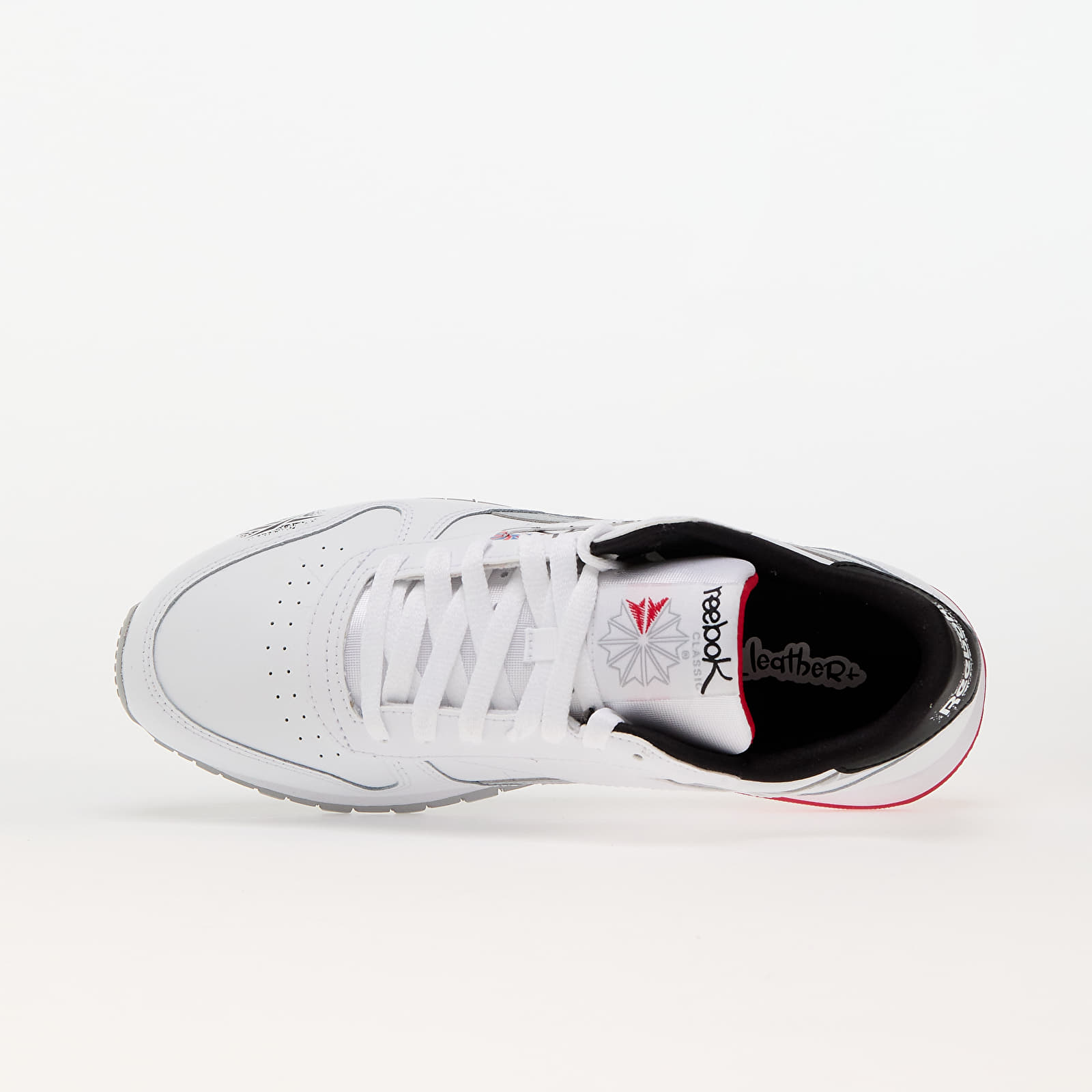 Herren Sneaker und Schuhe Reebok Classic Leather Ftw White/ Core Black/ Vector Red