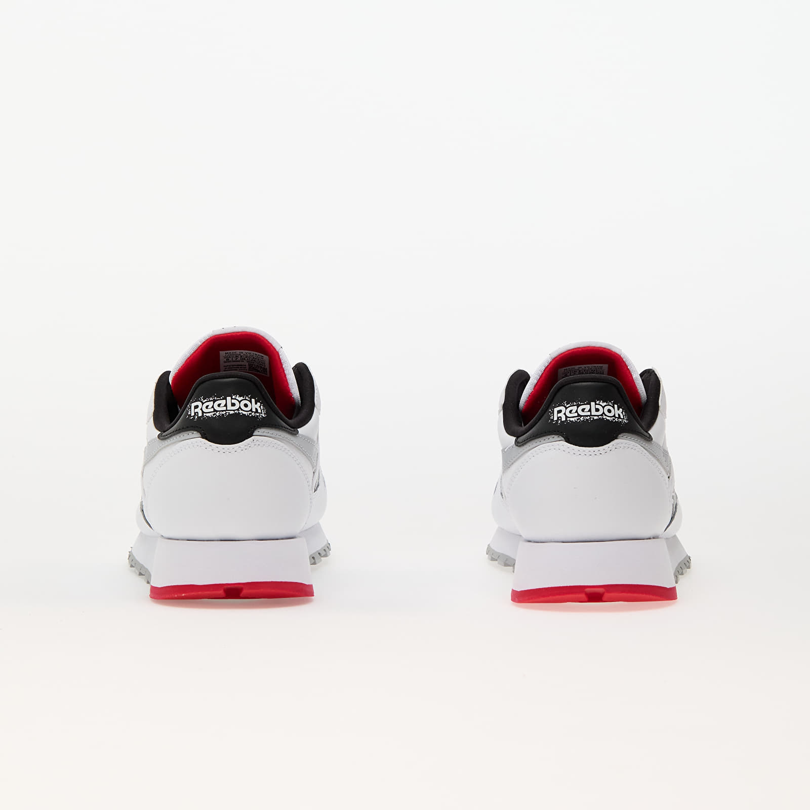 Herren Sneaker und Schuhe Reebok Classic Leather Ftw White/ Core Black/ Vector Red