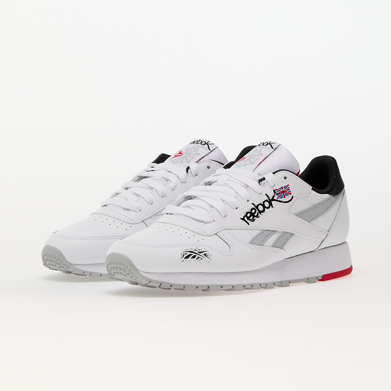 Herren Sneaker und Schuhe Reebok Classic Leather Ftw White/ Core Black/ Vector Red