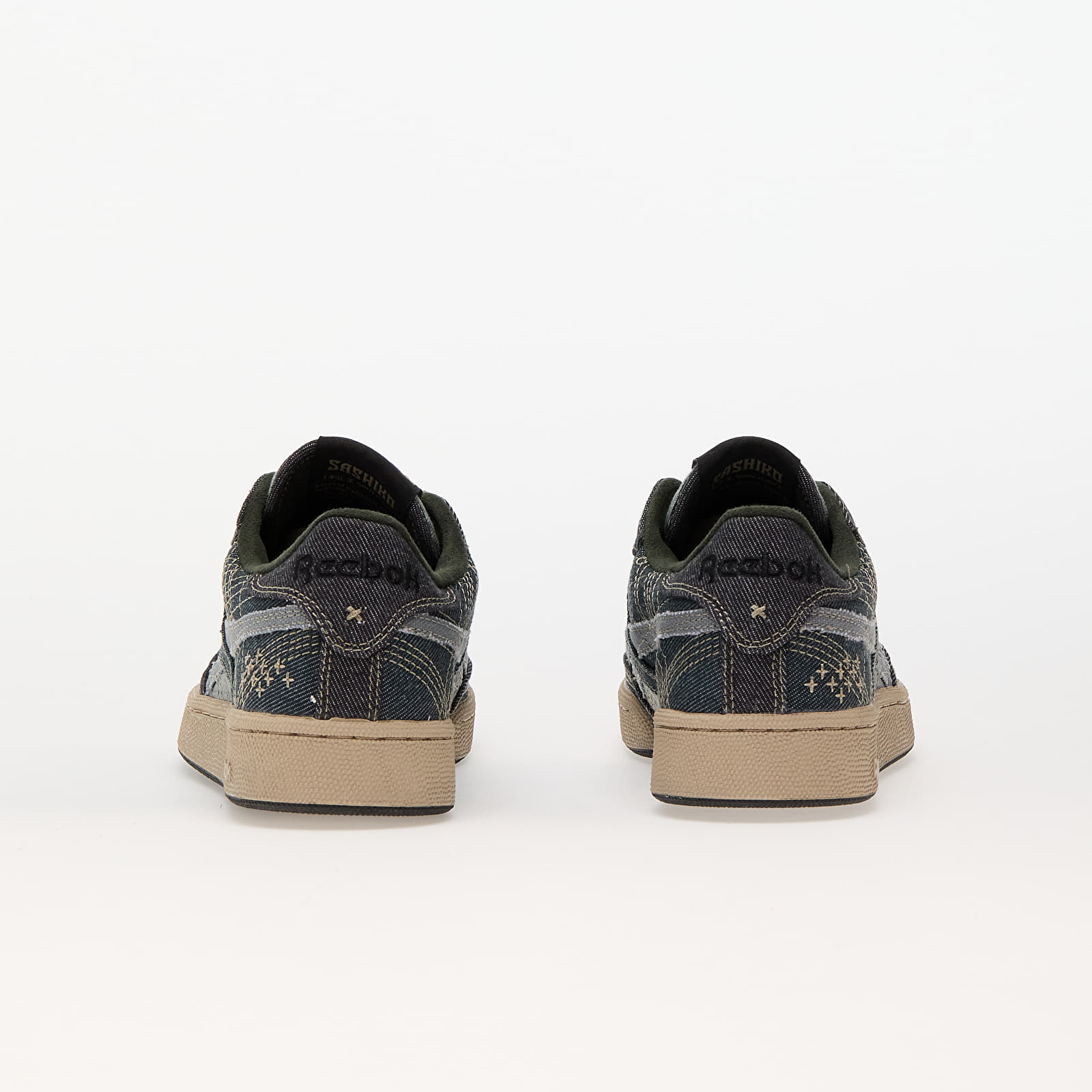 Reebok club c snakeskin trainers hotsell