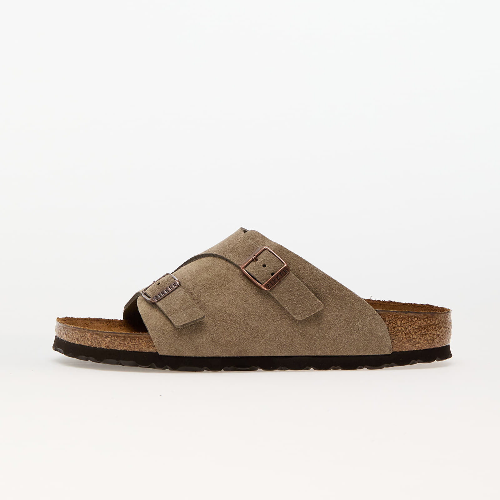 Women's shoes Birkenstock Zürich Suede Leather Taupe