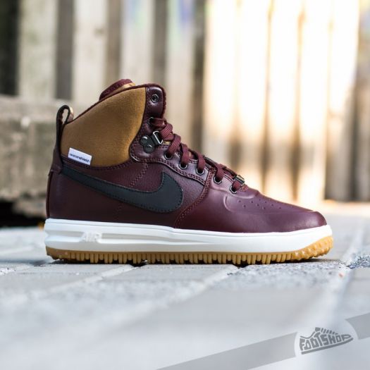 Men s shoes Nike Lunar Force 1 Sneakerboot Barkroot Brown Black