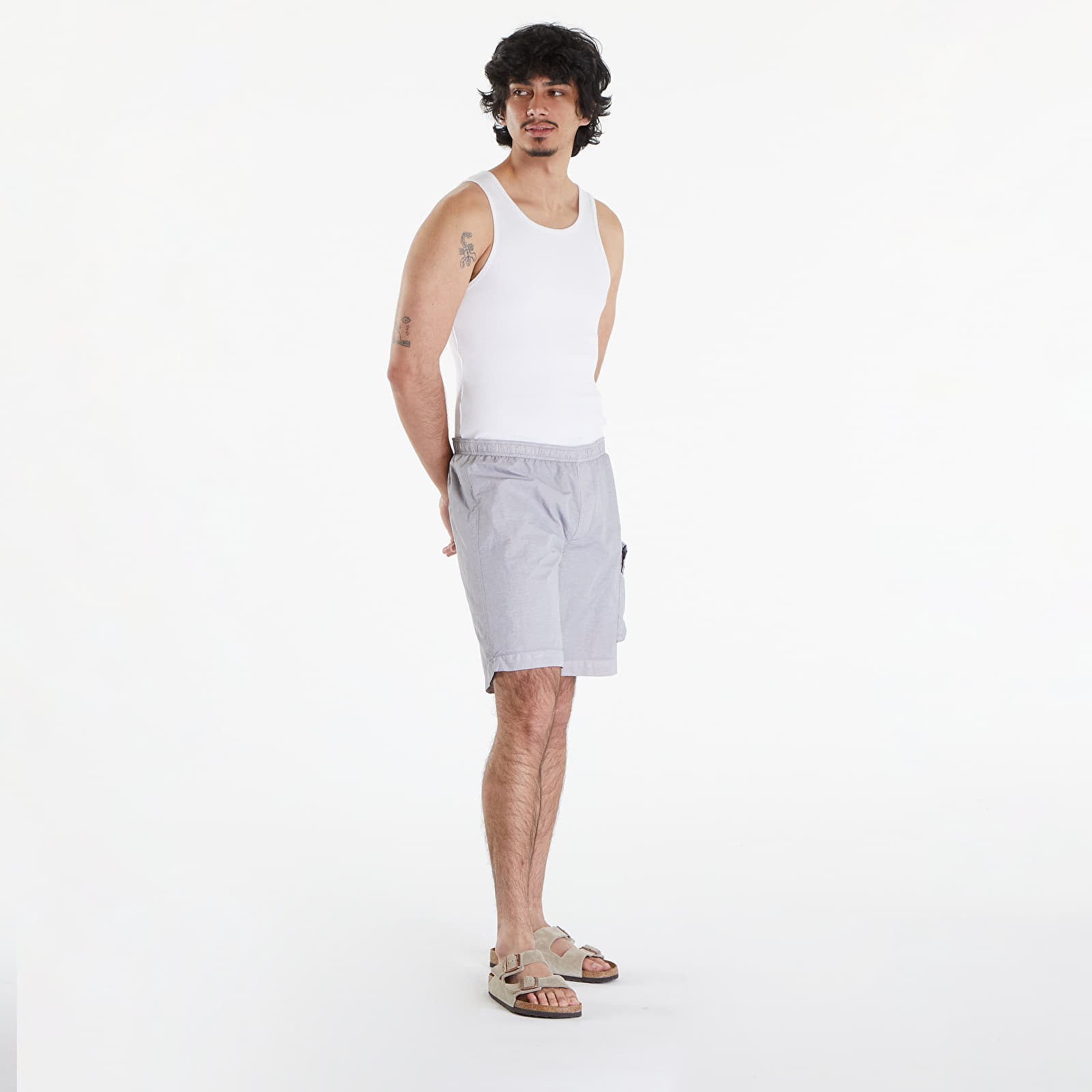 Pantaloncini C.P. Company Boxer Beach Shorts Drizzle Grey