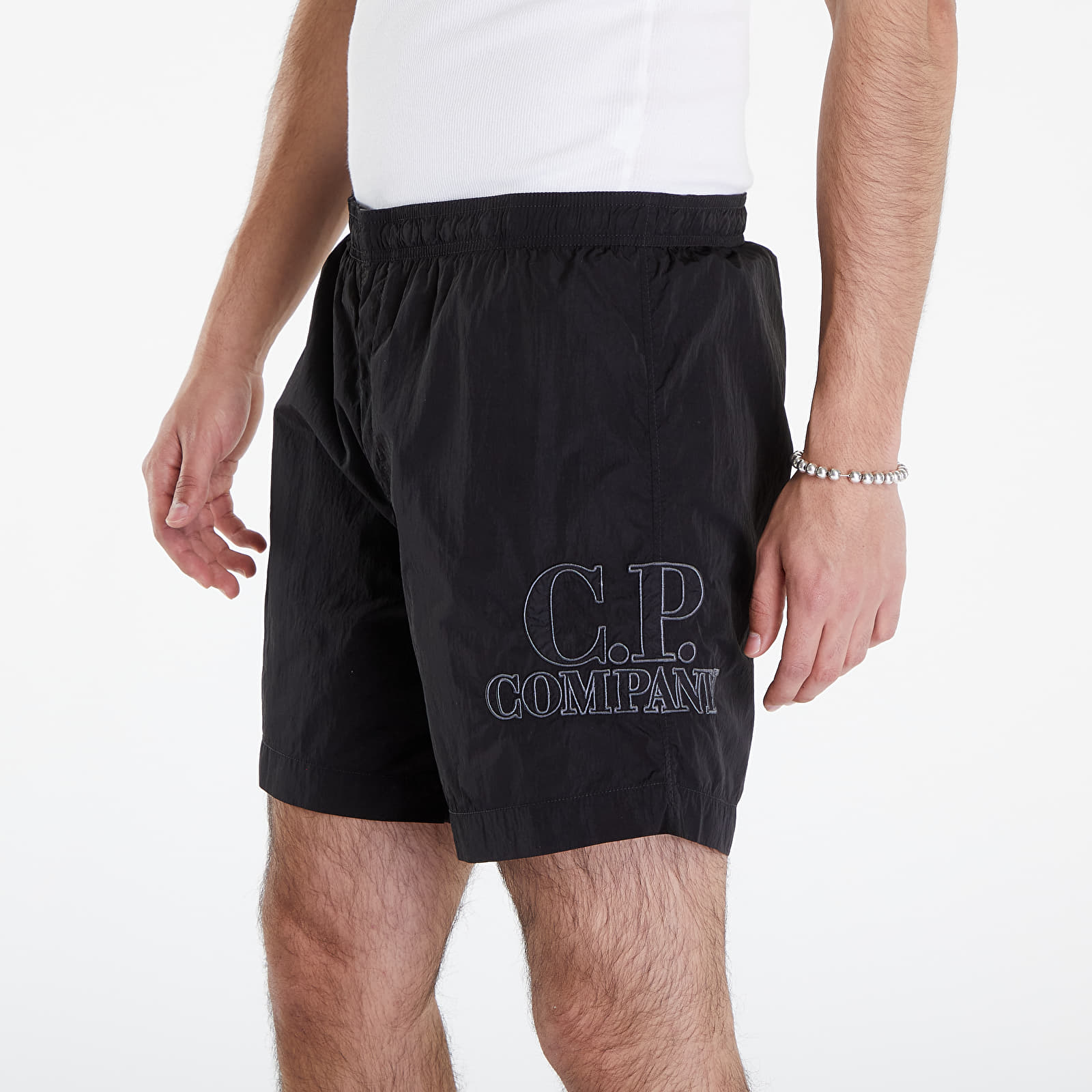 Pantaloni scurți C.P. Company Boxer Beach Shorts Black