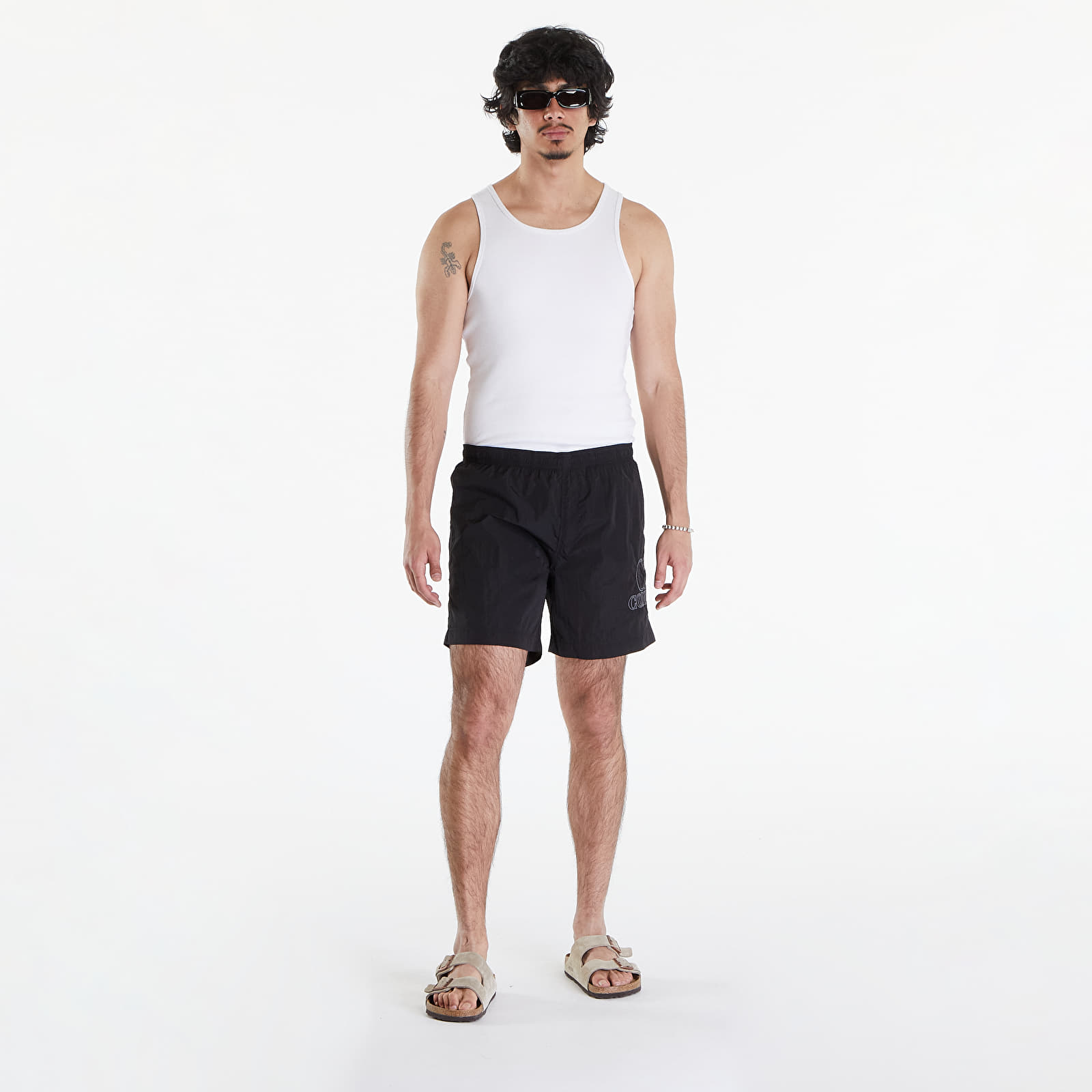 Pantaloni scurți C.P. Company Boxer Beach Shorts Black