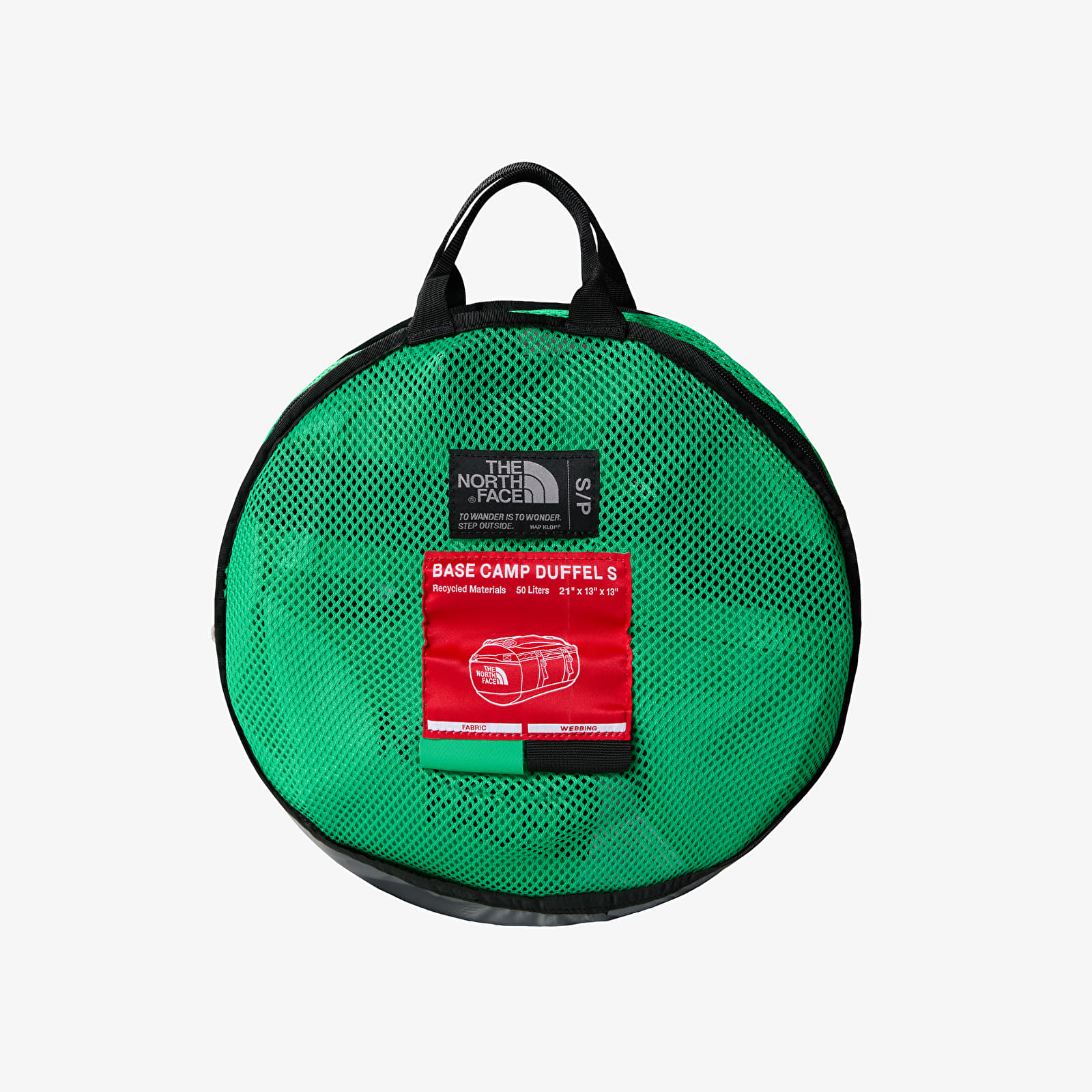 Plecaki i torby The North Face Base Camp Duffel - S Optic Emerald/ TNF Black