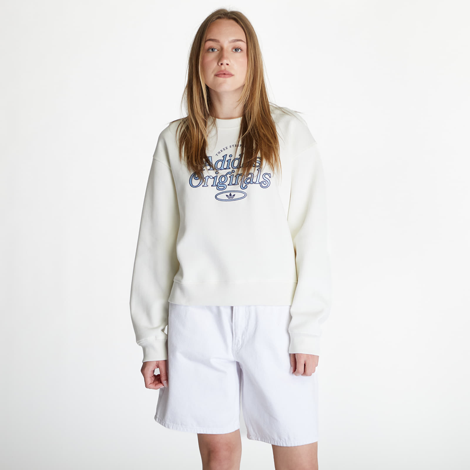 Суичъри и пуловери adidas Graphics Sweatshirt Off White