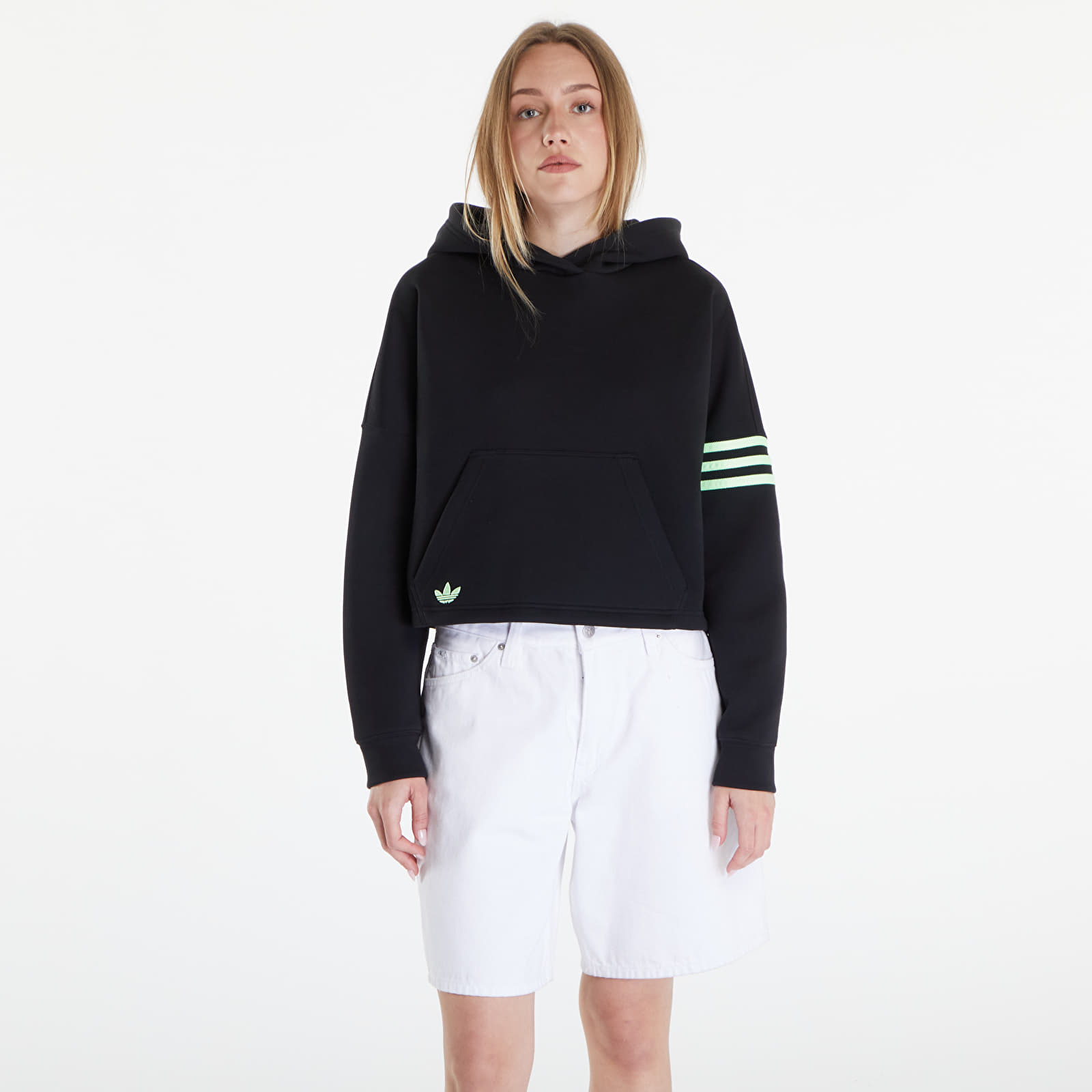 Mikiny adidas Neuclassics Hoodie Black/ Grespa