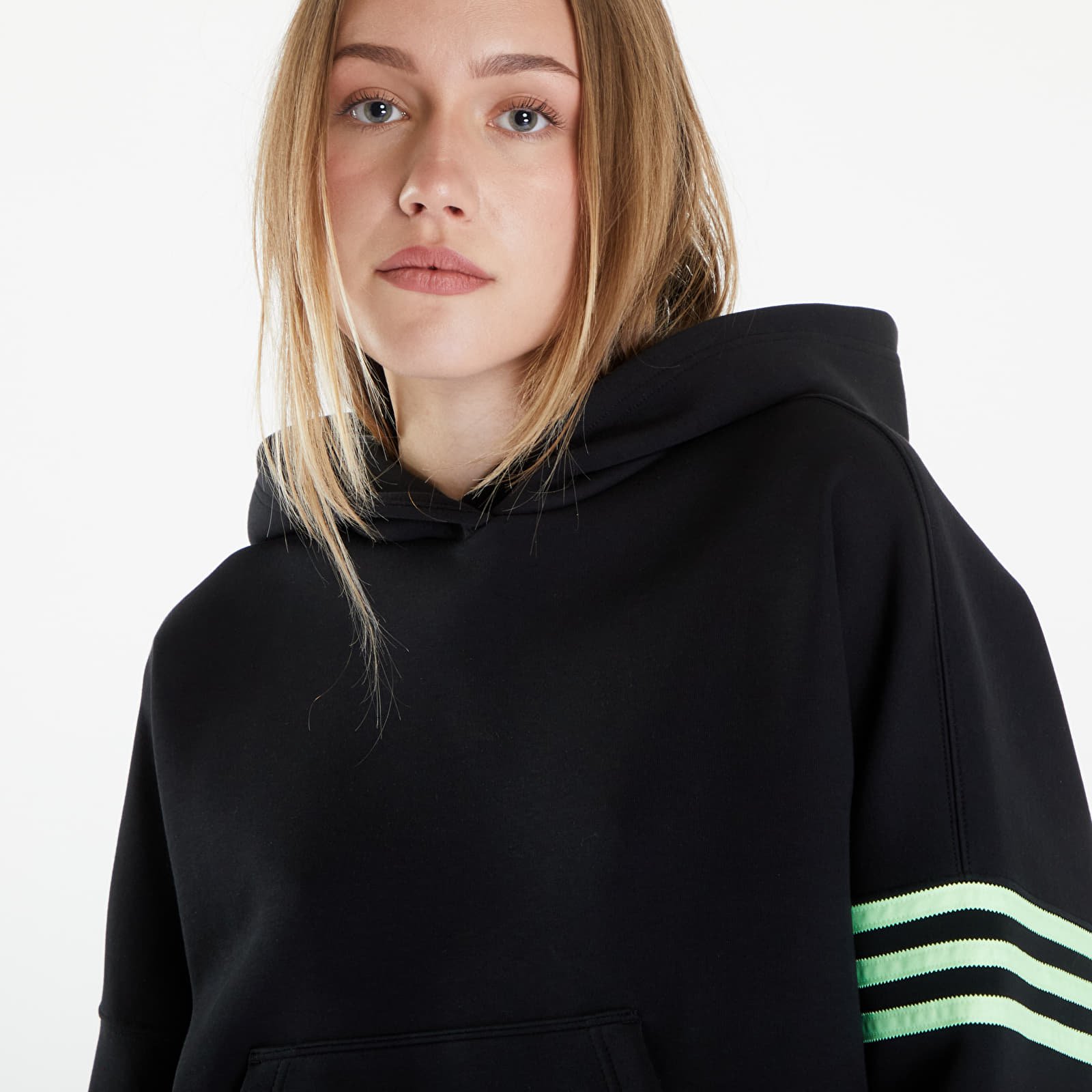 Mikiny adidas Neuclassics Hoodie Black/ Grespa