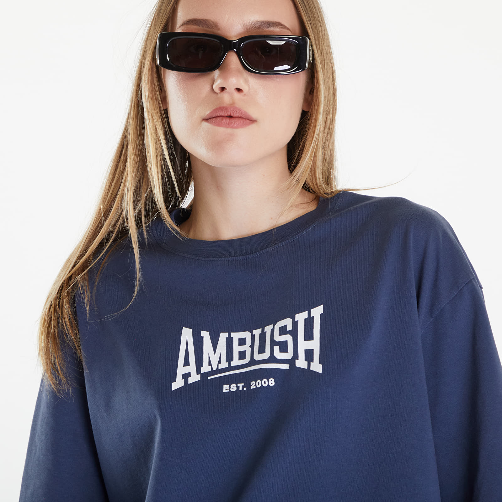 T-Shirts Ambush Graphic T-Shirt UNISEX  Insignia Blue/ Blanc De Blanc