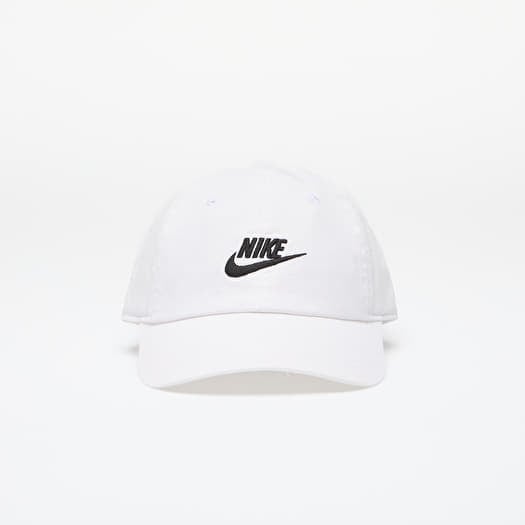 Nike Club Unstructured Futura Wash Cap White/ Black