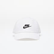 Nike Club Unstructured Futura Wash Cap White/ Black