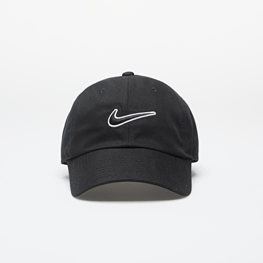 Šiltovka Nike Club Unstructured Swoosh Cap Black/ Black