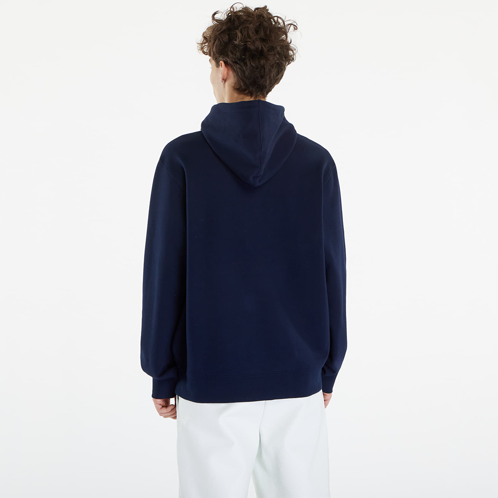 Sweatjacken und Sweatshirts LACOSTE Men's Sweatshirt Navy Blue