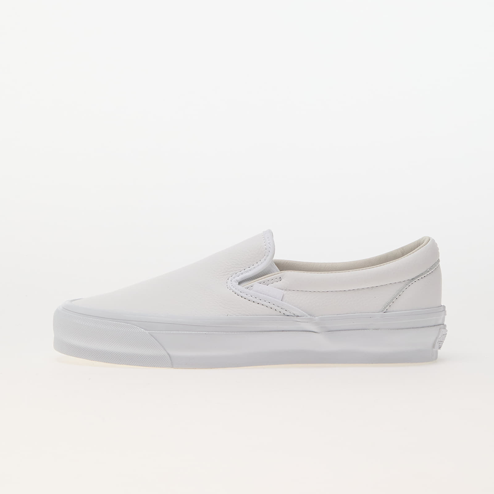 Мъжки кецове и обувки Vans Slip-On Reissue 98 LX Leather White/ White