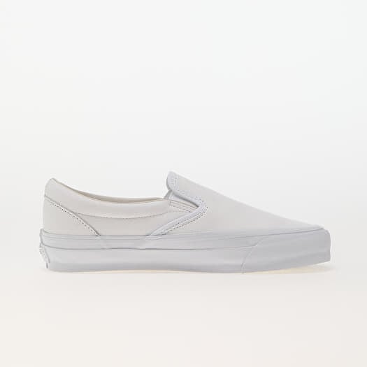 Men s shoes Vans Slip On Reissue 98 LX Leather White White Footshop