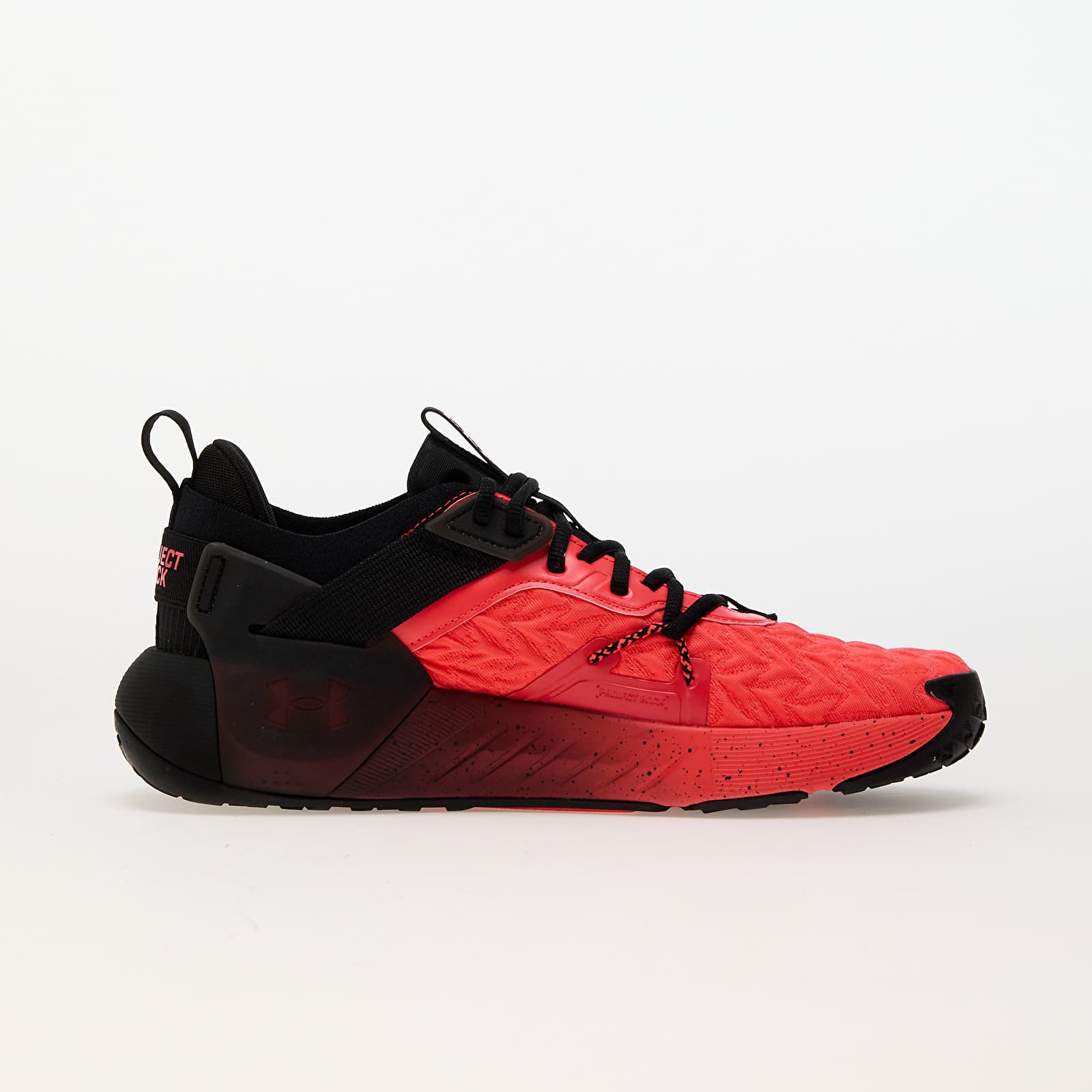Men's shoes Under Armour Project Rock 6 Phoenix Fire/ Black/ Phoenix Fire