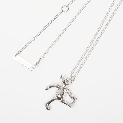 【AMBUSH】Teddy bear Charm Necklace/追跡+関税+全国送料込み AMBUSH teddy-bear Charm Necklace | Silver | FARFETCH JO