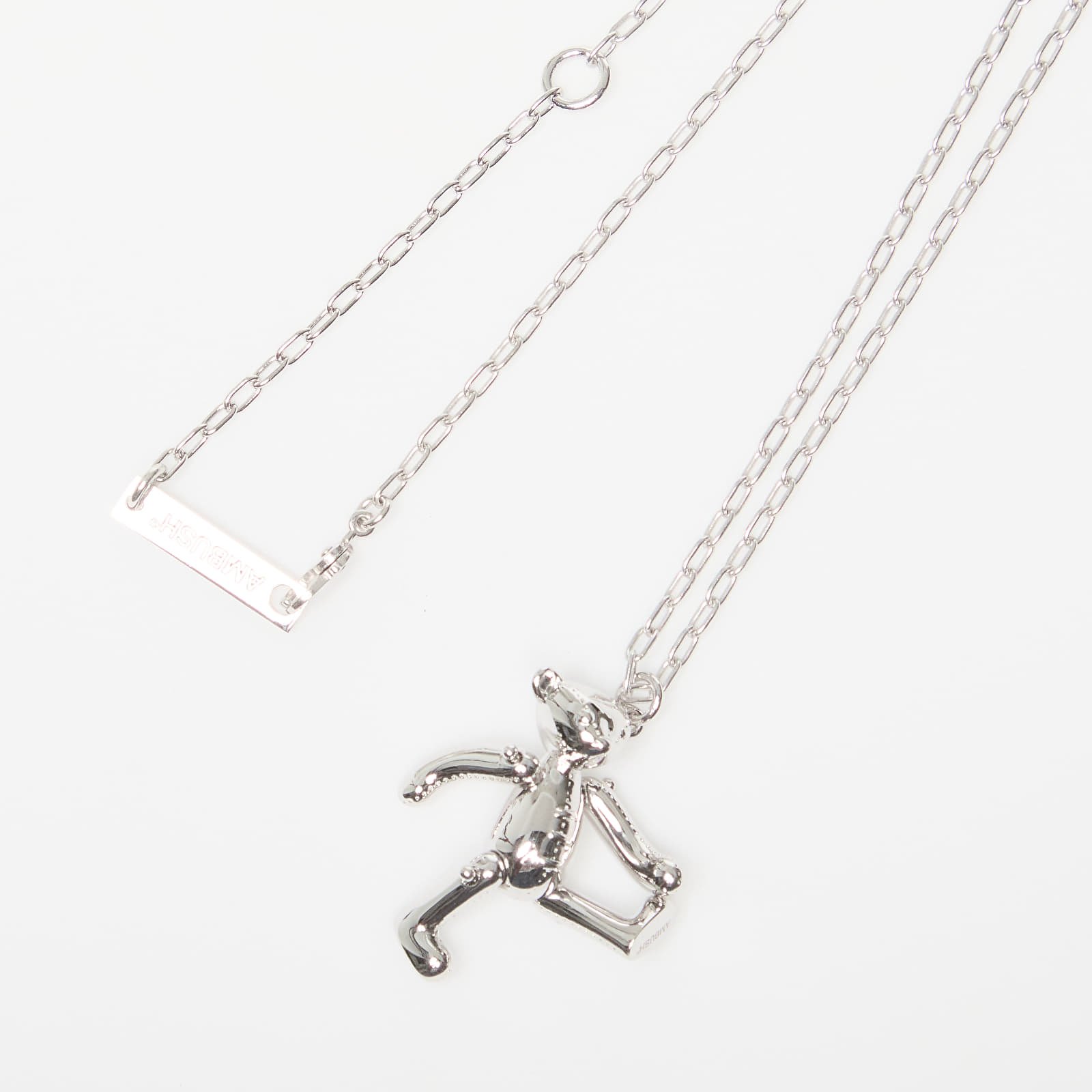 Άλλα αξεσουάρ Ambush Teddy Bear Charm Necklace Silver