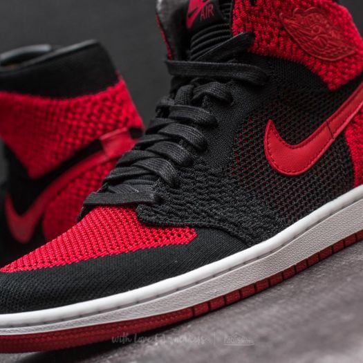 Jordan flyknit red top
