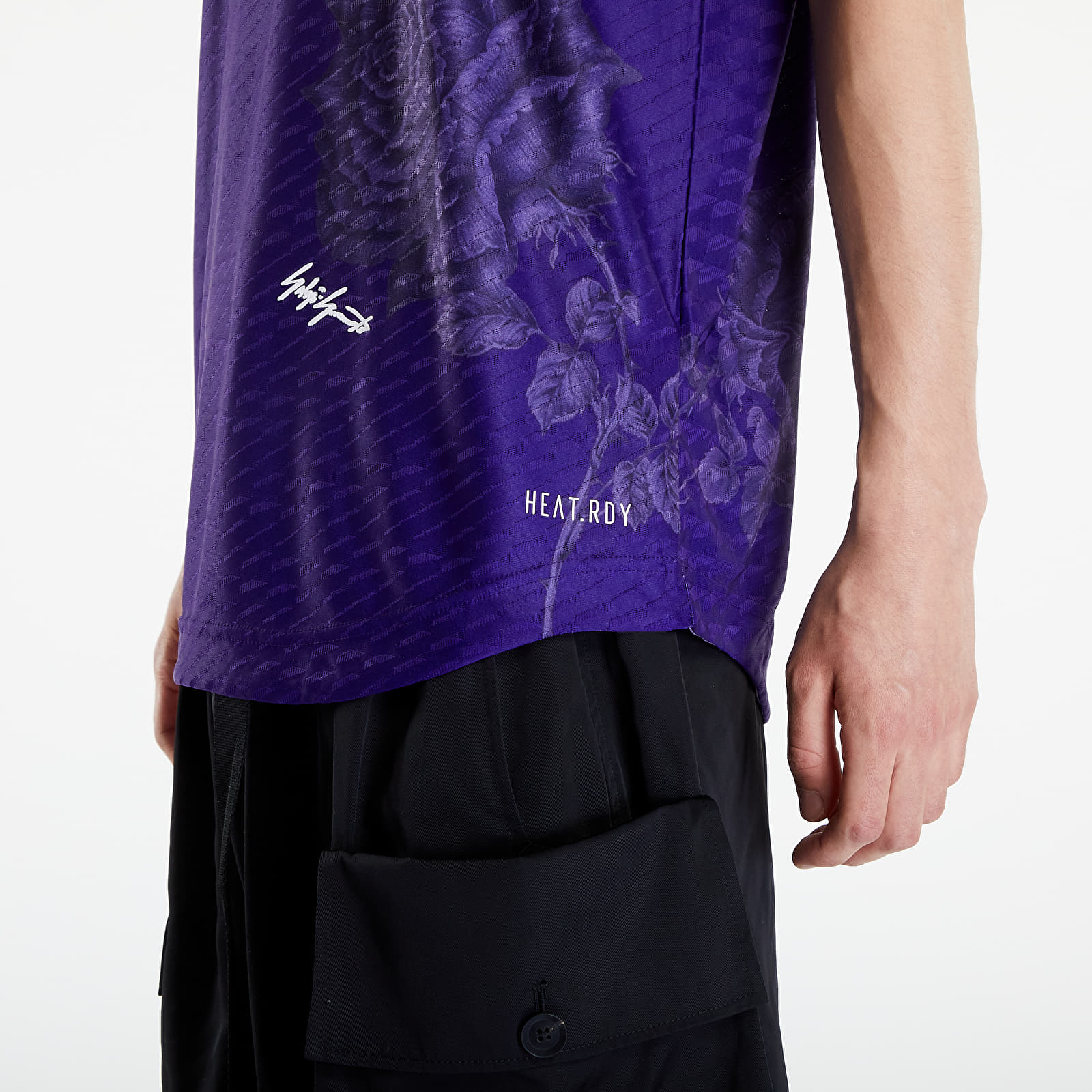 Pólók Y-3 Real Madrid 23/24 Fourth Authentic Jersey Dark Purple