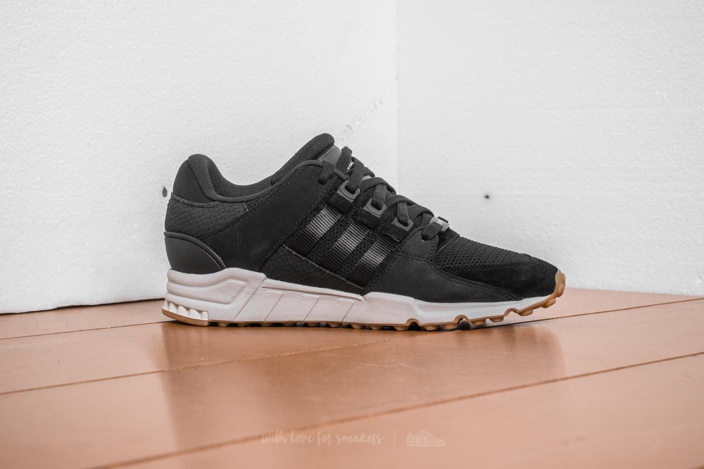 Adidas originals eqt best sale support rf black/white