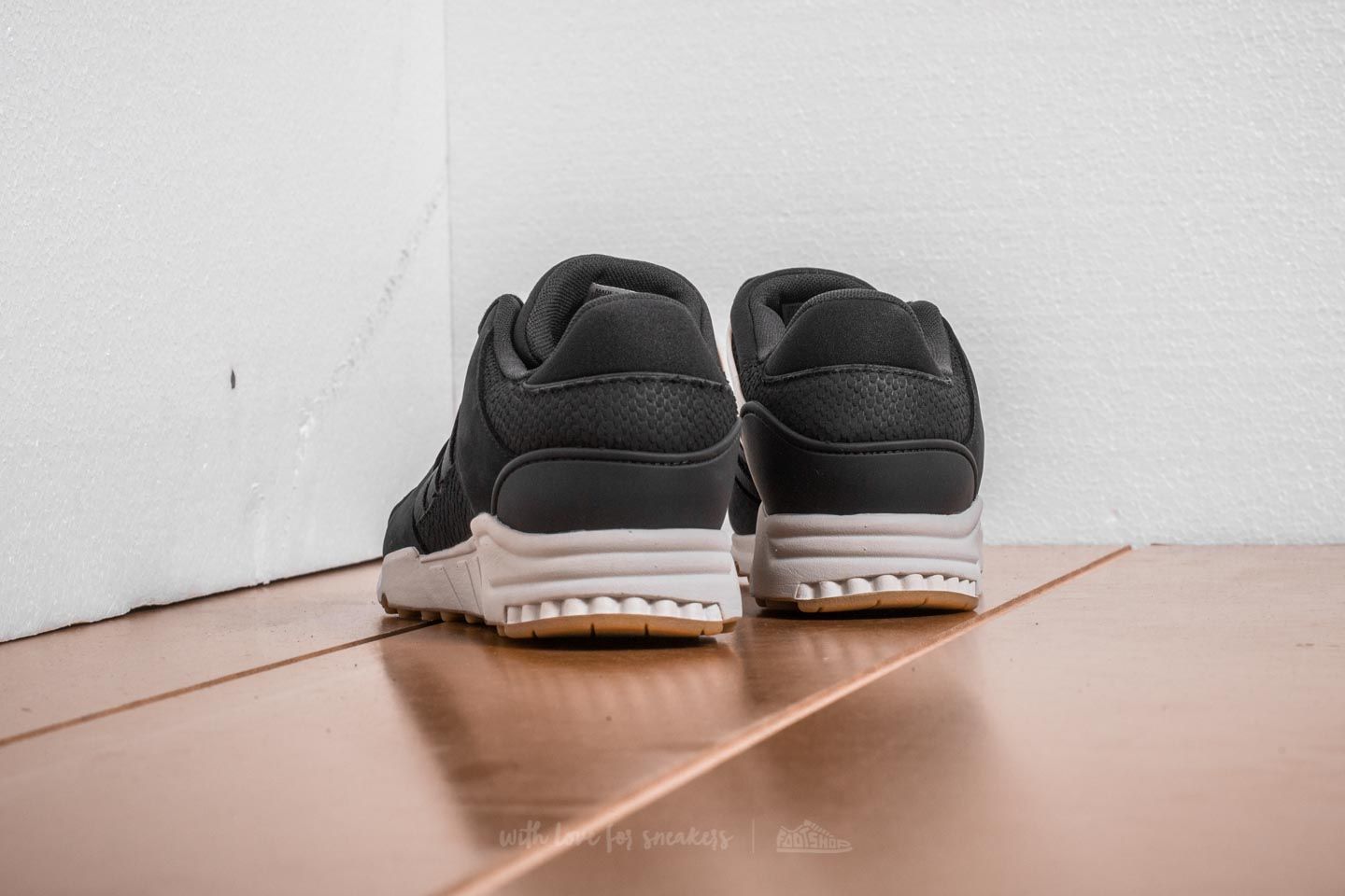 Scarpe uomo adidas EQT Support RF Core Black Core Black Chalk White Footshop