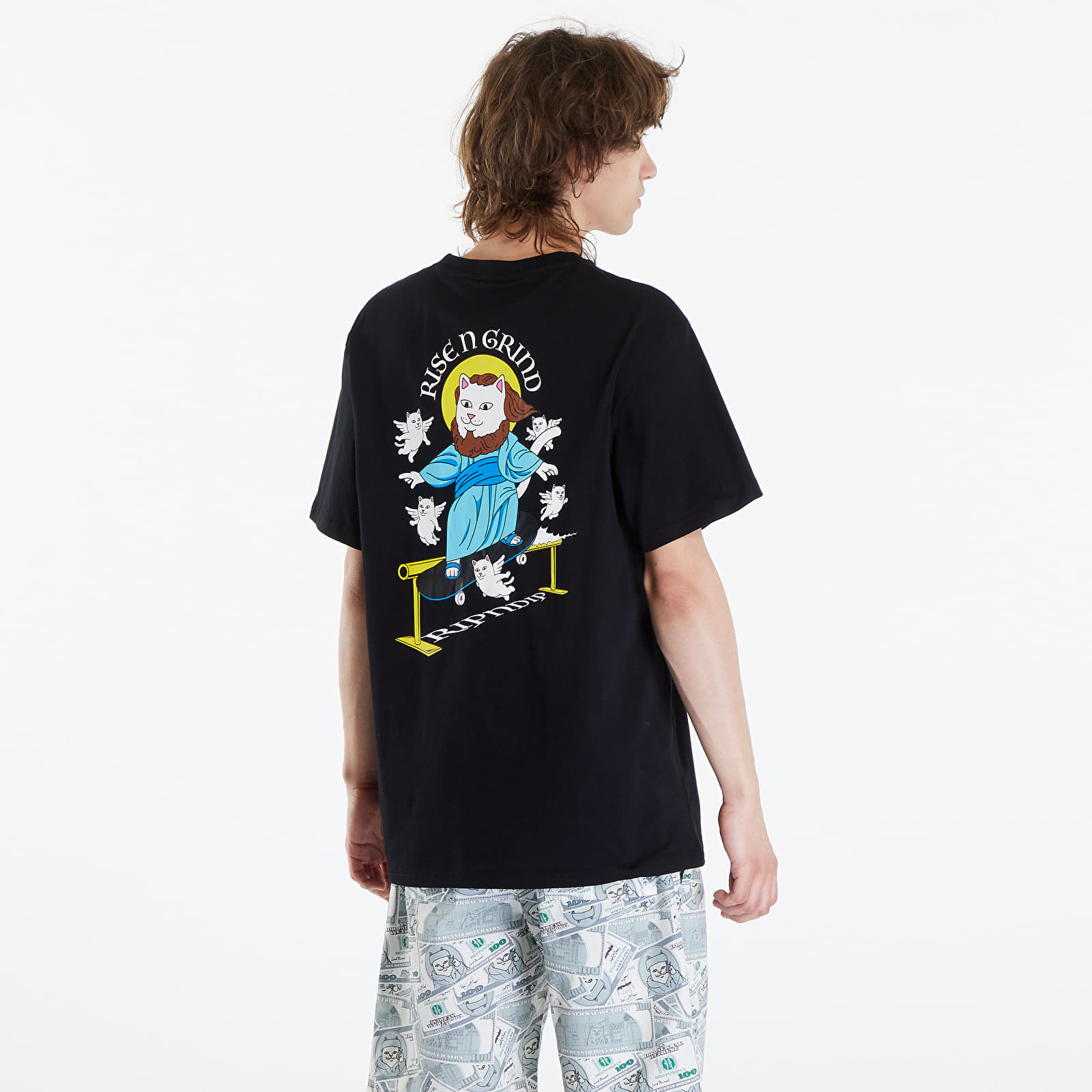 T-shirty męskie RIPNDIP Rise N Grind Tee Black