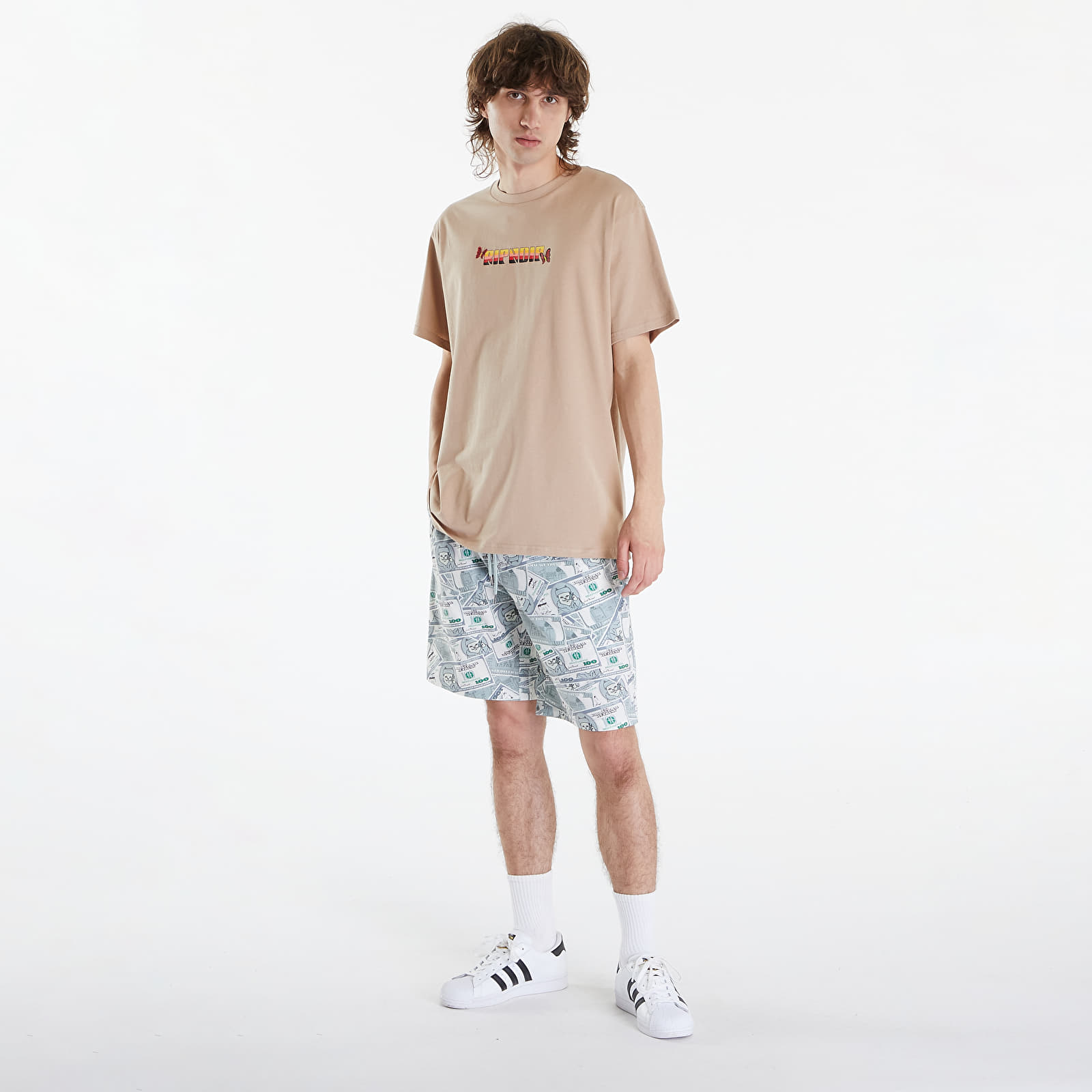 Férfi pólok RIPNDIP You Love Me Tee Almond